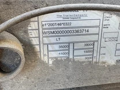 Полуприцеп SCHMITZ SCS 24/L 000008026 - (АЛ)