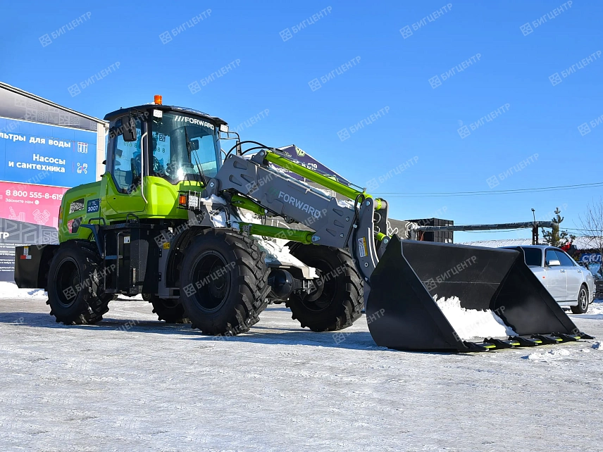 Фронтальный погрузчик с телескопической стрелой FORWARD TL3007