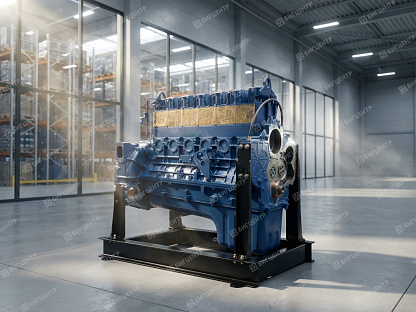 Двигатель WEICHAI WP12.375E50 без навесного (LONG BLOCK) (C)