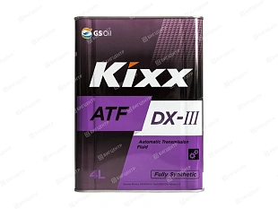 GS KIXX ATF DX-III для АКПП син. 4 л