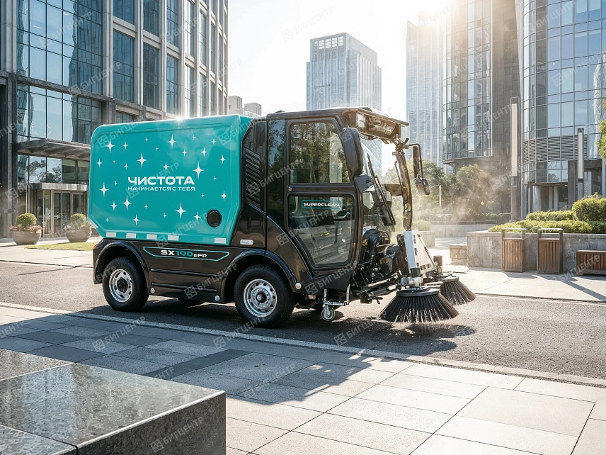 Подметально-уборочная машина SUPERCLEAN SX190EFP