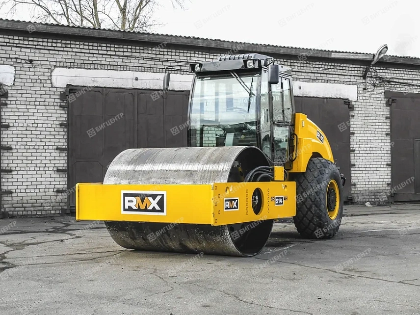 Одновальцовый вибрационный каток RMX SR214EH