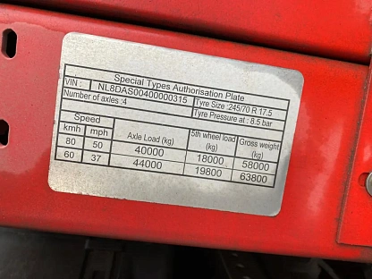 Полуприцеп ISO PAKCS LB4E 3617 - (АЛ)