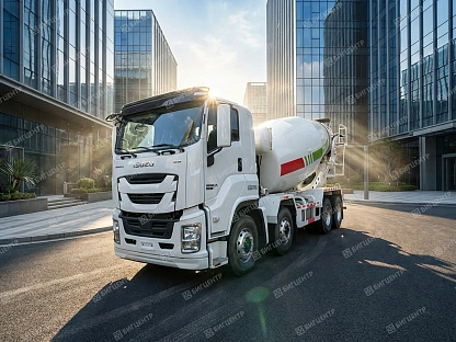 Автобетоносмеситель Isuzu ELF Q14