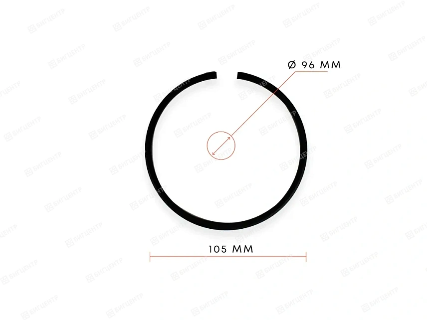 Кольца поршневые ZH4102G41