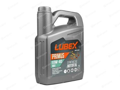 Масло LUBEX PRIMUS MV 10W-40 SN/CF син. 4 л.