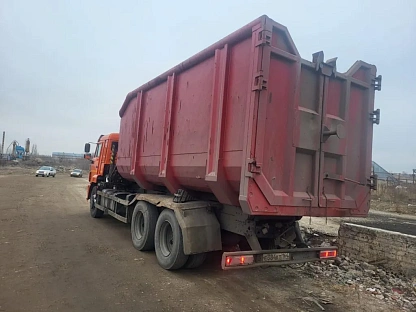 Ломовоз (металловоз) с КМУ КАМАЗ 65115-50(E5) 000008440 - (АЛ)