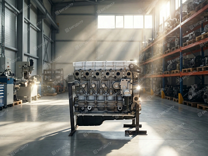 Двигатель  SHANGHAI SC7H280Q5 (H4694)  без навесного (LONG BLOCK) (C)