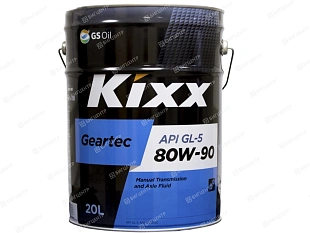GS KIXX Geartec 80W-90 GL-5 п/син. 20 л