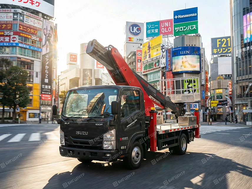 Автовышка ISUZU MAXXPOWER MX16R Premium