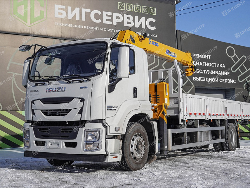 Кран-манипулятор ISUZU GIGA Q4 4x2 6.3т