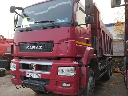 Самосвал КАМАЗ 65802-S5 (К4140) 1126 - (АЛ)