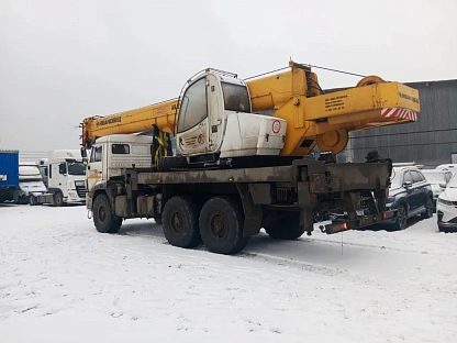 Автокран (автомобильный кран) Ивановец КС-45717К-3Р КАМАЗ-43118 гп 25т. вылет 27,0 (31,0)м. 000007256 - (АЛ)