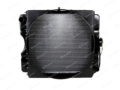 Радиатор системы охлаждения двигателя WZQ-QX 495 (L-490мм, H-600мм, d-38мм, D-38мм) Runmax 760E,770E