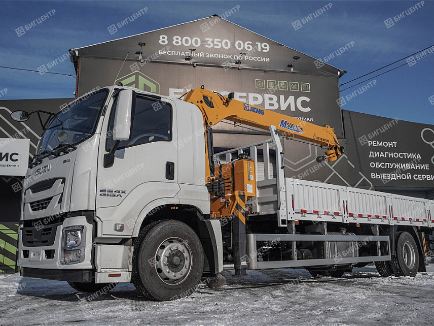 Кран-манипулятор ISUZU GIGA Q4 4x2 6.3т
