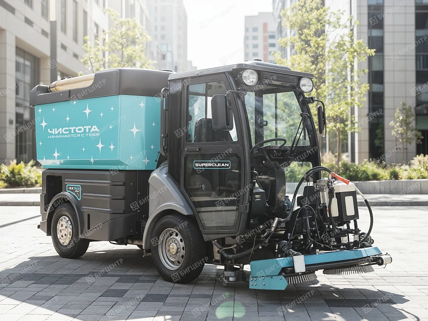 Подметально-уборочная машина SUPERCLEAN SX150DW