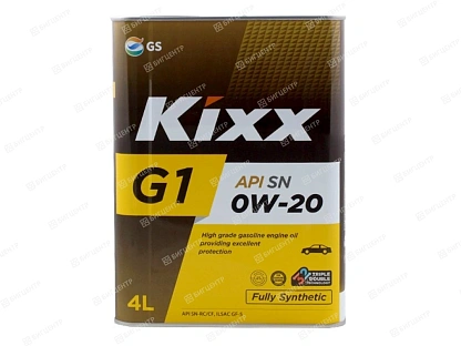 KIXX G1 SP 0W-20 син. 4 л
