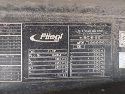 Полуприцеп Fliegl SDS 350 6062 - (АЛ)