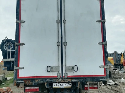 Шторный грузовик JAC N 120 1482 - (АЛ)
