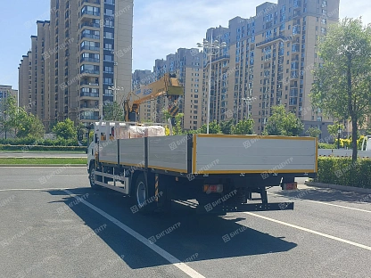 Кран-манипулятор ISUZU ELF L3 4x2 6,3т
