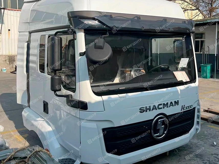 Кабина тягач Shacman H3000 с бампером и фарами