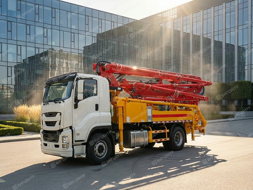 Автобетононасос ISUZU S30М 4х2