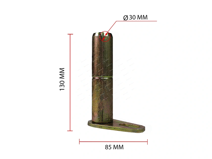 Палец стальной (130*30, ухо) ZL20, ZL30