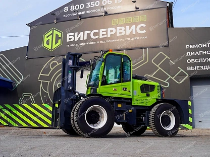 Фронтальный погрузчик с вилами FORWARD TE660FR-III 