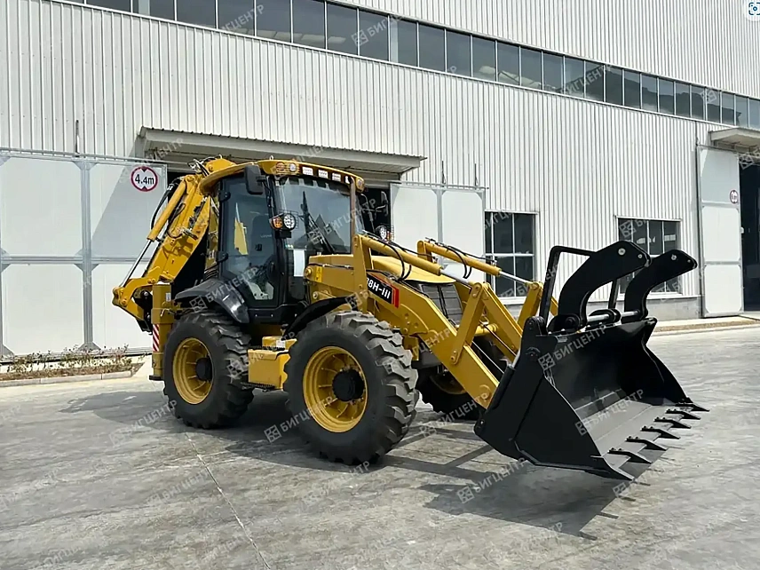 Экскаватор-погрузчик SHANMON 388H-III Carraro