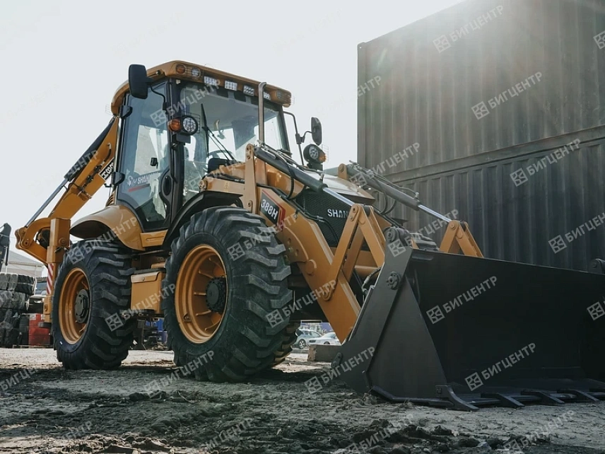Экскаватор-погрузчик SHANMON 388H