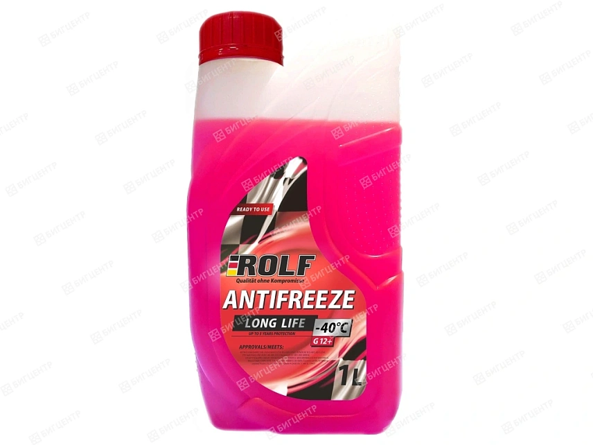  РОЛЬФ Antifreeze G12+ Red 1 л