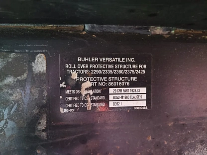Трактор Buhler VERSATILE 2375 2537 - (АЛ)
