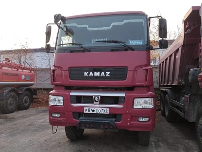 Самосвал КАМАЗ 65802-S5 (К4140) 1126 - (АЛ)