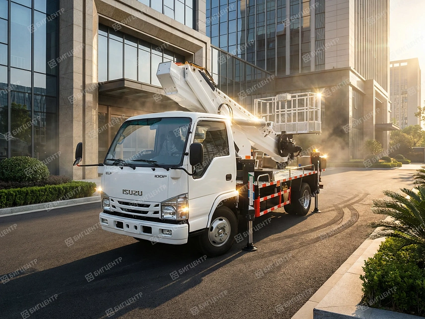 Автовышка ISUZU DS-16