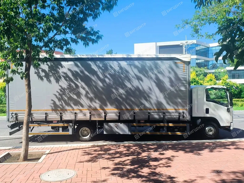 Фургон шторный ISUZU ELF 7.3м