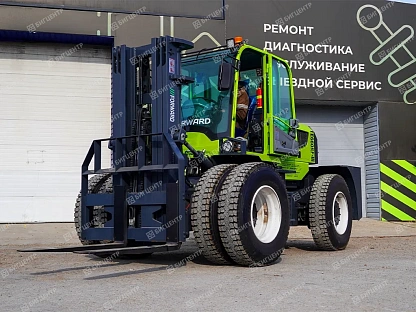 Фронтальный погрузчик с вилами FORWARD TE660FR-III 