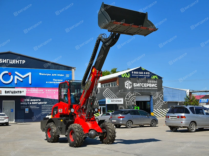 Фронтальный погрузчик с телескопической стрелой RMX TL782E