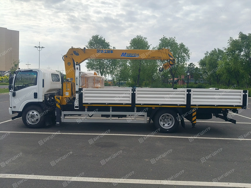 Кран-манипулятор ISUZU ELF L3 4x2 6,3т