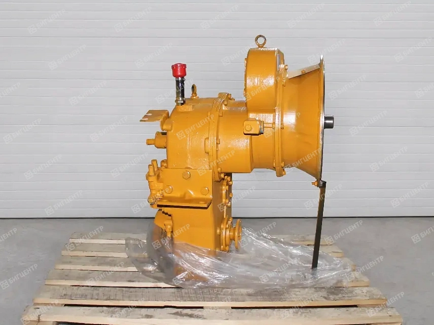 КПП в сборе ZL265/ZL280 (с ГТР) ZL-20 (кожух 9 отв,D-450 мм, 6/4 шл, бараб. тормоз, делитель) (С)
