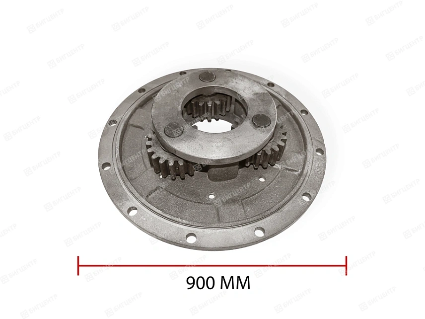 Блок сателлитов+шестерня полуоси (D-345мм, 18 зуб. сателлит) Runmax 960E, 970E, 972E, 636ES, 638ES