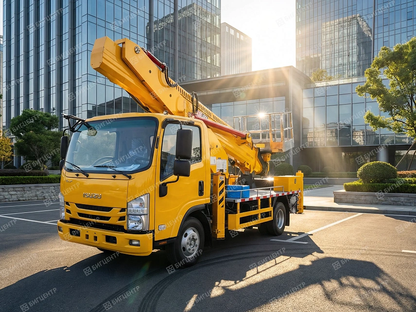 Автовышка ISUZU GKS28M