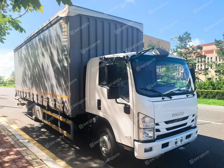 Фургон шторный ISUZU ELF 7.3м
