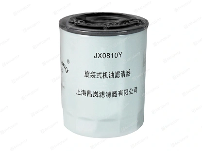 Фильтр масляный JX0810Y двигателя 4DRIZY, 4RMAZG